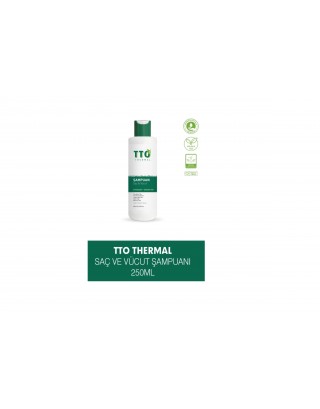 TTO Climbazole Ve Çay Ağacı Içeren Saç Ve Vücut Şampuanı 250 ml