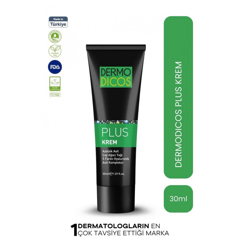 TTO Dermodicos Plus Gece Kremi 30 ml (% 20 AZELAİK ASİT)