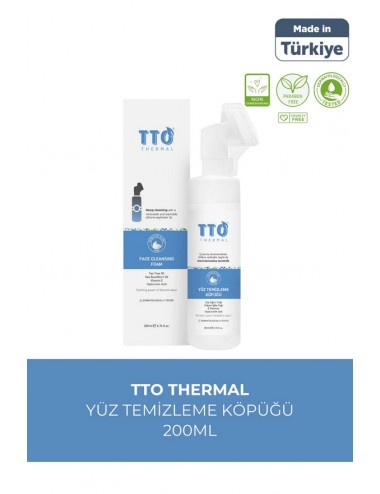 TTO Yüz Temizleme Köpüğü Aplikatörlü 200 ml